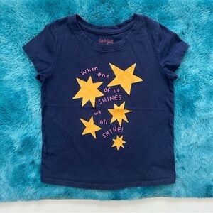 Cat & Jack Toddler Girl Graphic T-shirt Size 5T
